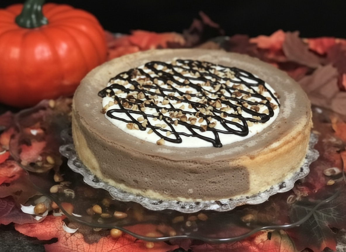 Chocolate Turtle Cheesecake