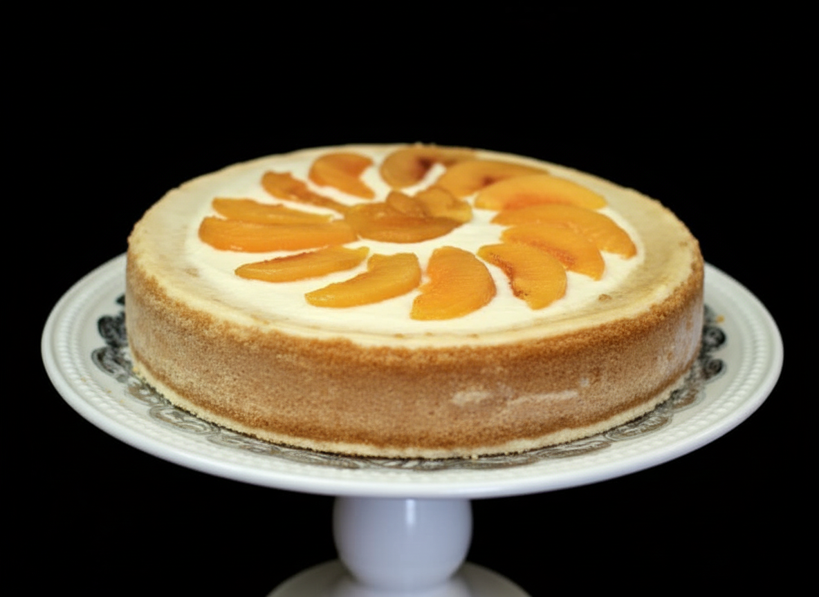 Peach Cheesecake