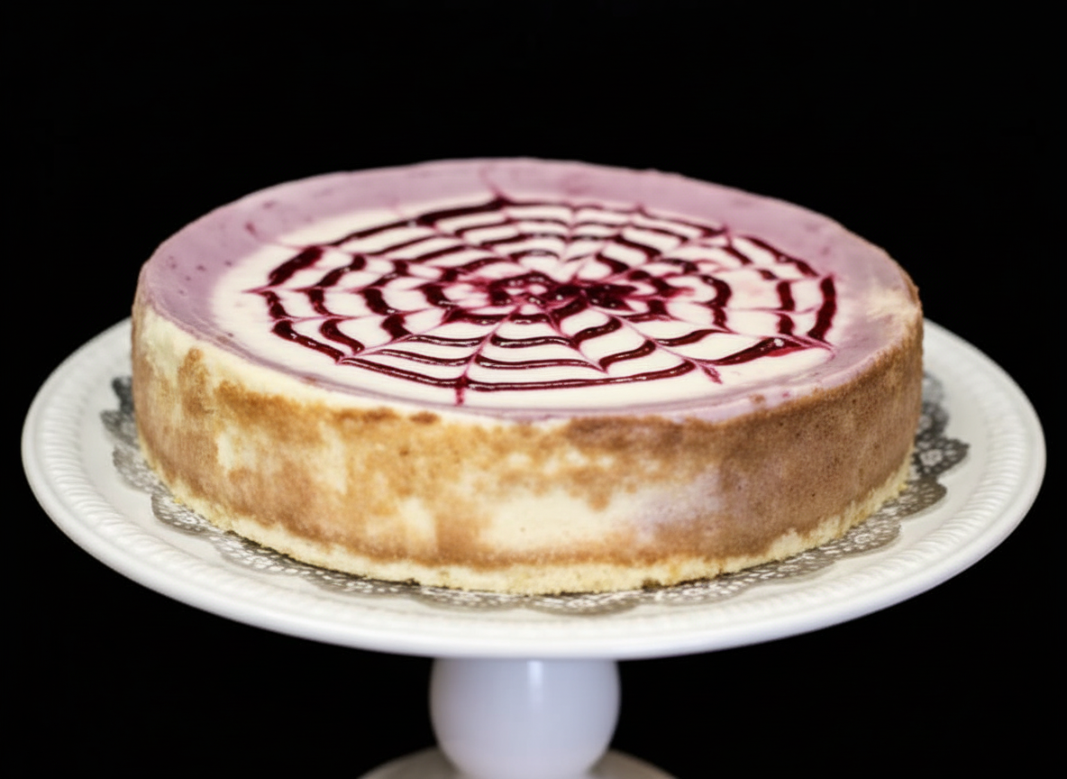 Raspberry White Chocolate Cheesecake